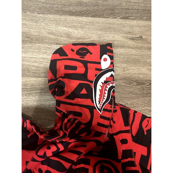Red Bape Fullzip Jacket - Picture 2 of 6
